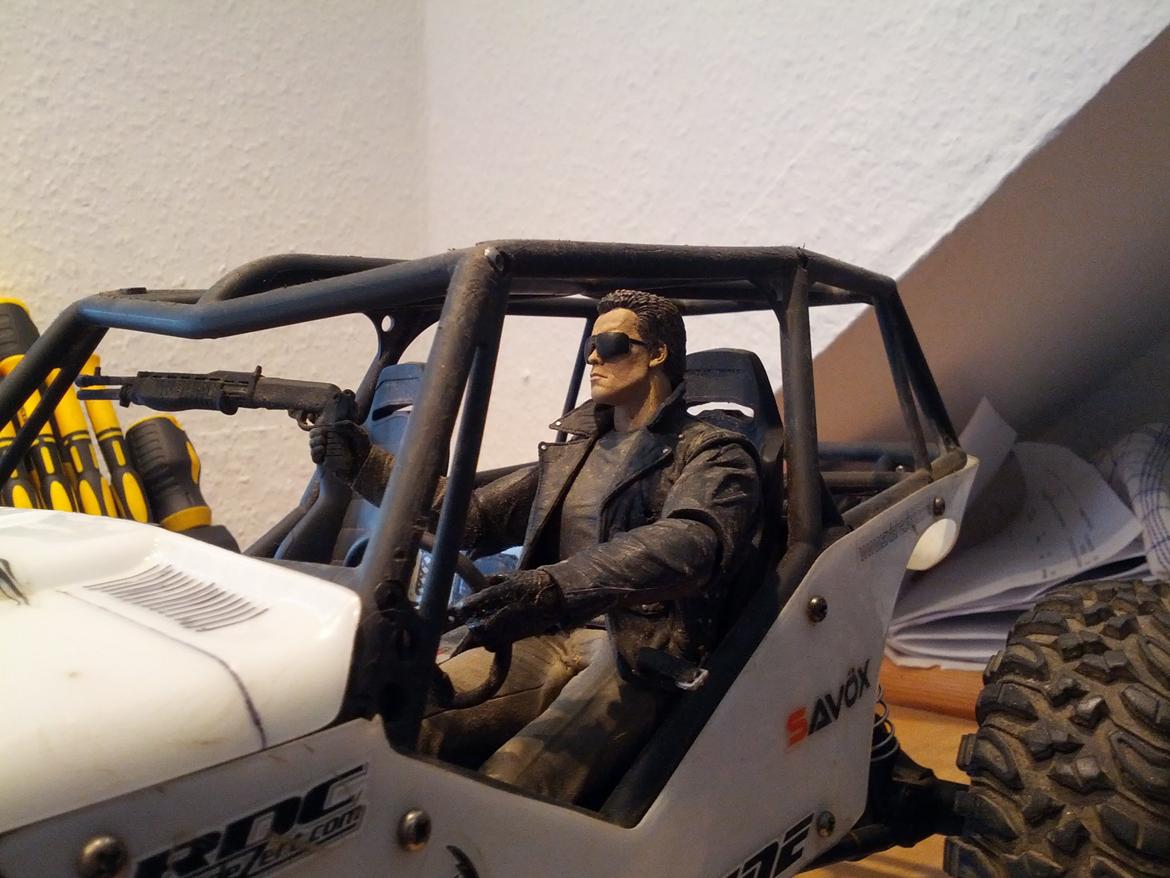 Off-Roader Axial Wraith "Terminator" "Solgt" billede 1