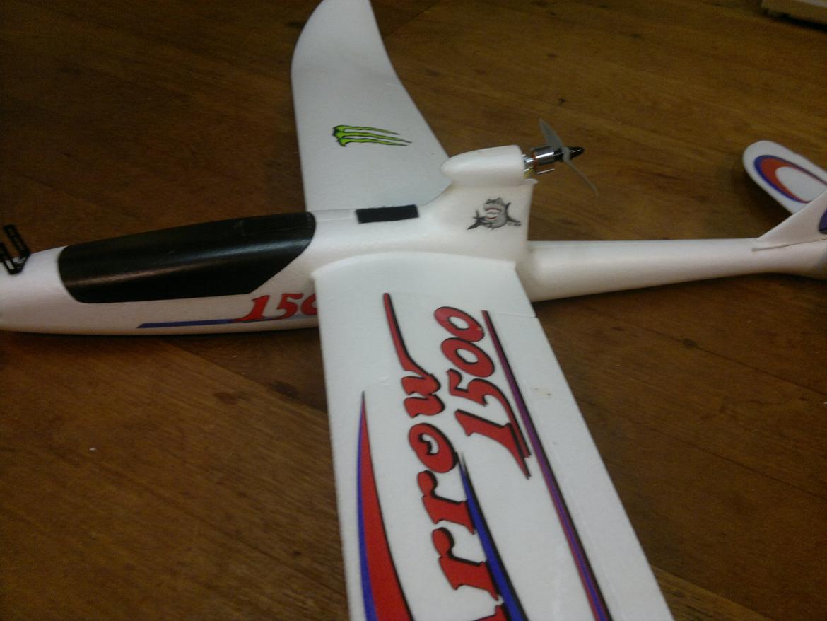 Fly ARROW 1500  FPV Version R.I.P billede 10