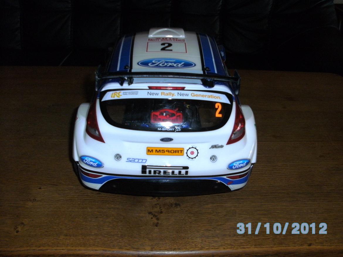 Bil kyosho drx ve ford fiesta Brushless 4WD Rally Car billede 3