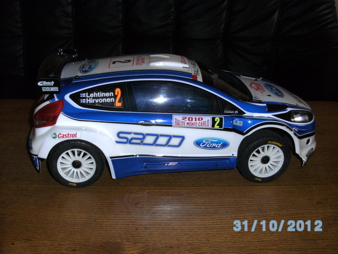 Bil kyosho drx ve ford fiesta Brushless 4WD Rally Car billede 4