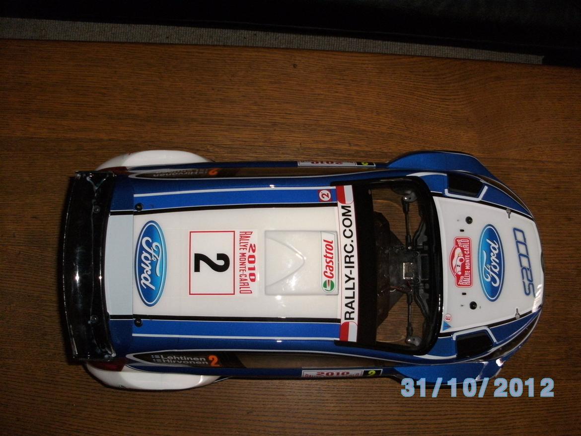 Bil kyosho drx ve ford fiesta Brushless 4WD Rally Car billede 5