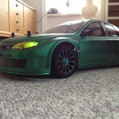 Bil Tamiya TB02R 49348 - Subaru Impreza WRC STi 2008