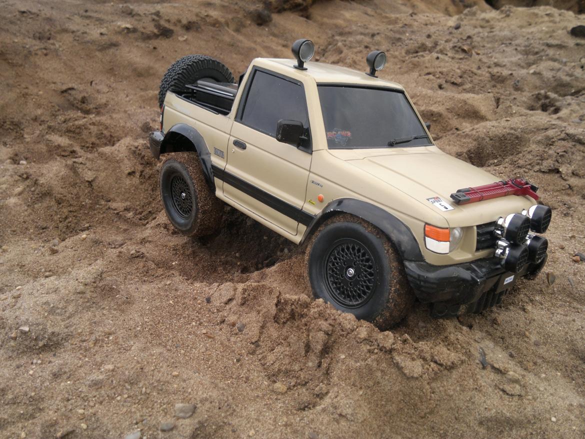 Bil Mitsubishi Pajero - Tamiya CC-01 billede 5