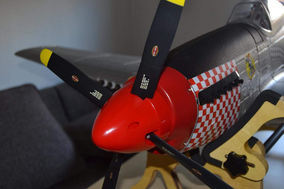 Fly Mustang P 51D  FMS billede 7