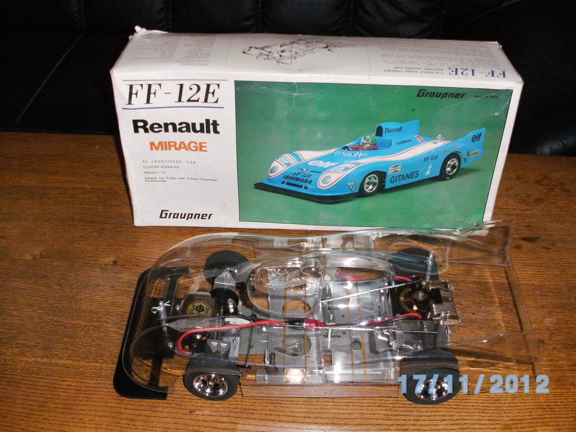 Bil graupner renault frontspeed ff-12e billede 1