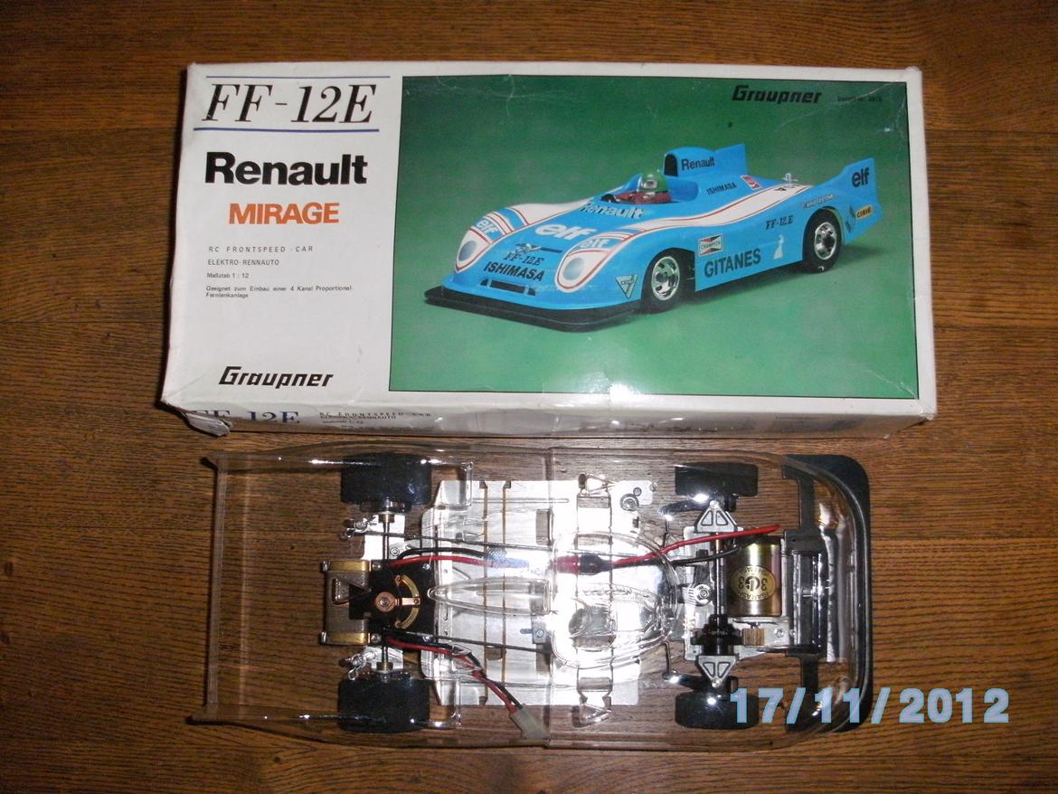 Bil graupner renault frontspeed ff-12e billede 15
