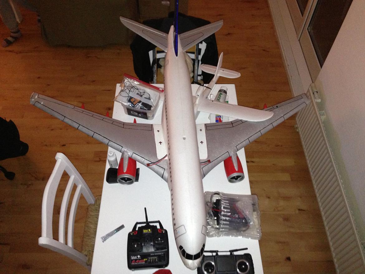 Fly airbus a318 billede 5