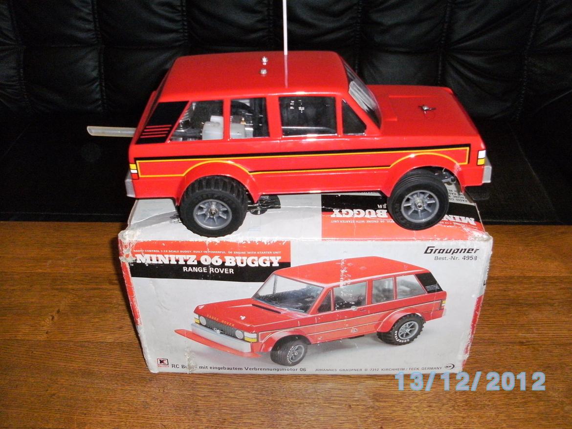 Buggy kyosho/Graupner minitz 06 buggy Range Rover billede 2