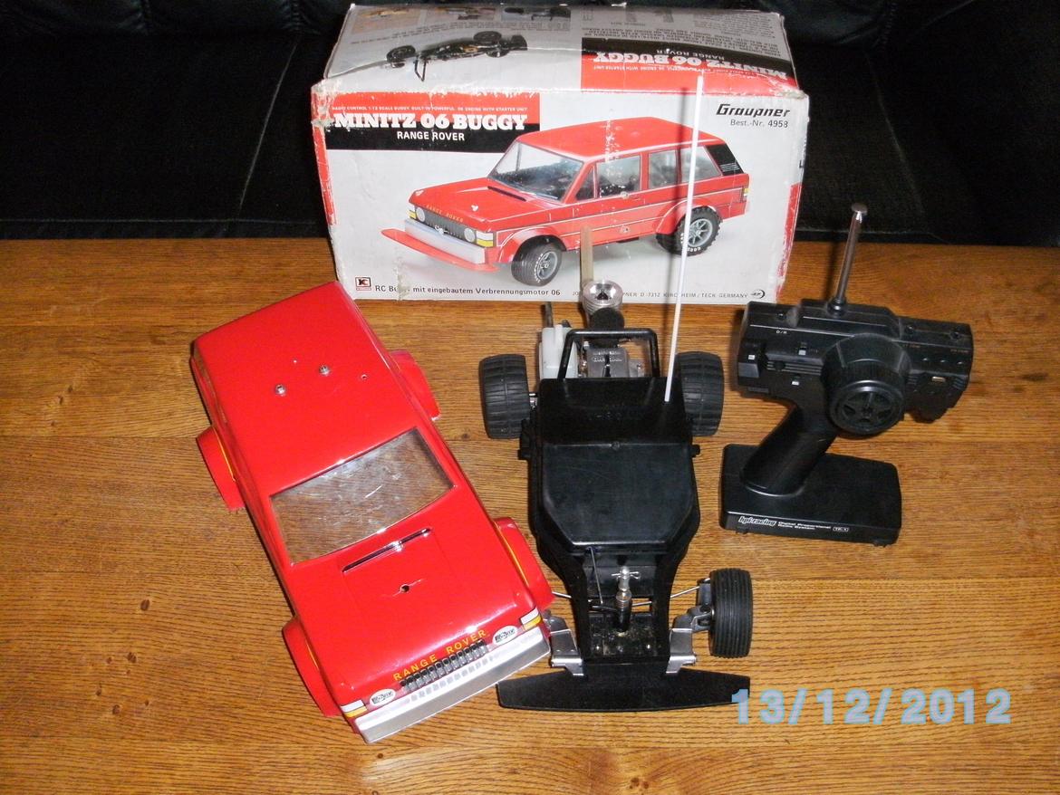 Buggy kyosho/Graupner minitz 06 buggy Range Rover billede 19