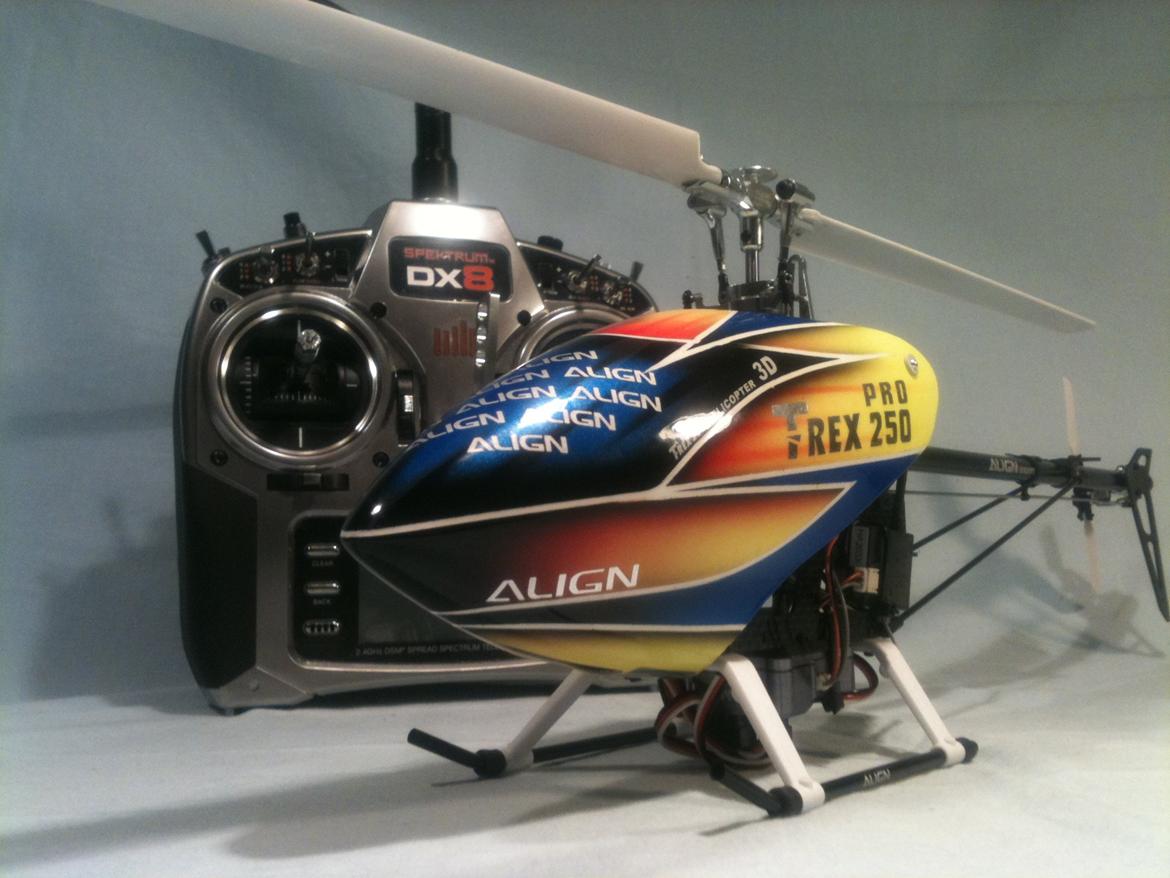 Helikopter Align T-Rex 250 DFC HC3SX billede 2