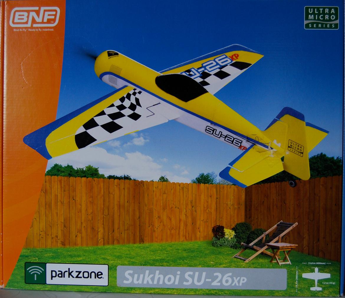 Fly Sukhoi SU-26xp fra parkzone billede 8