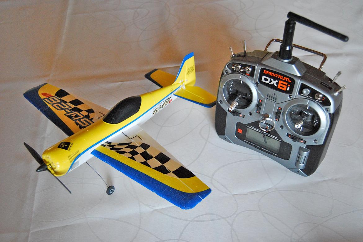 Fly Sukhoi SU-26xp fra parkzone billede 3