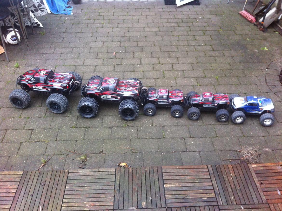 Truck savage hp flux - familien er samlet ; )  billede 12