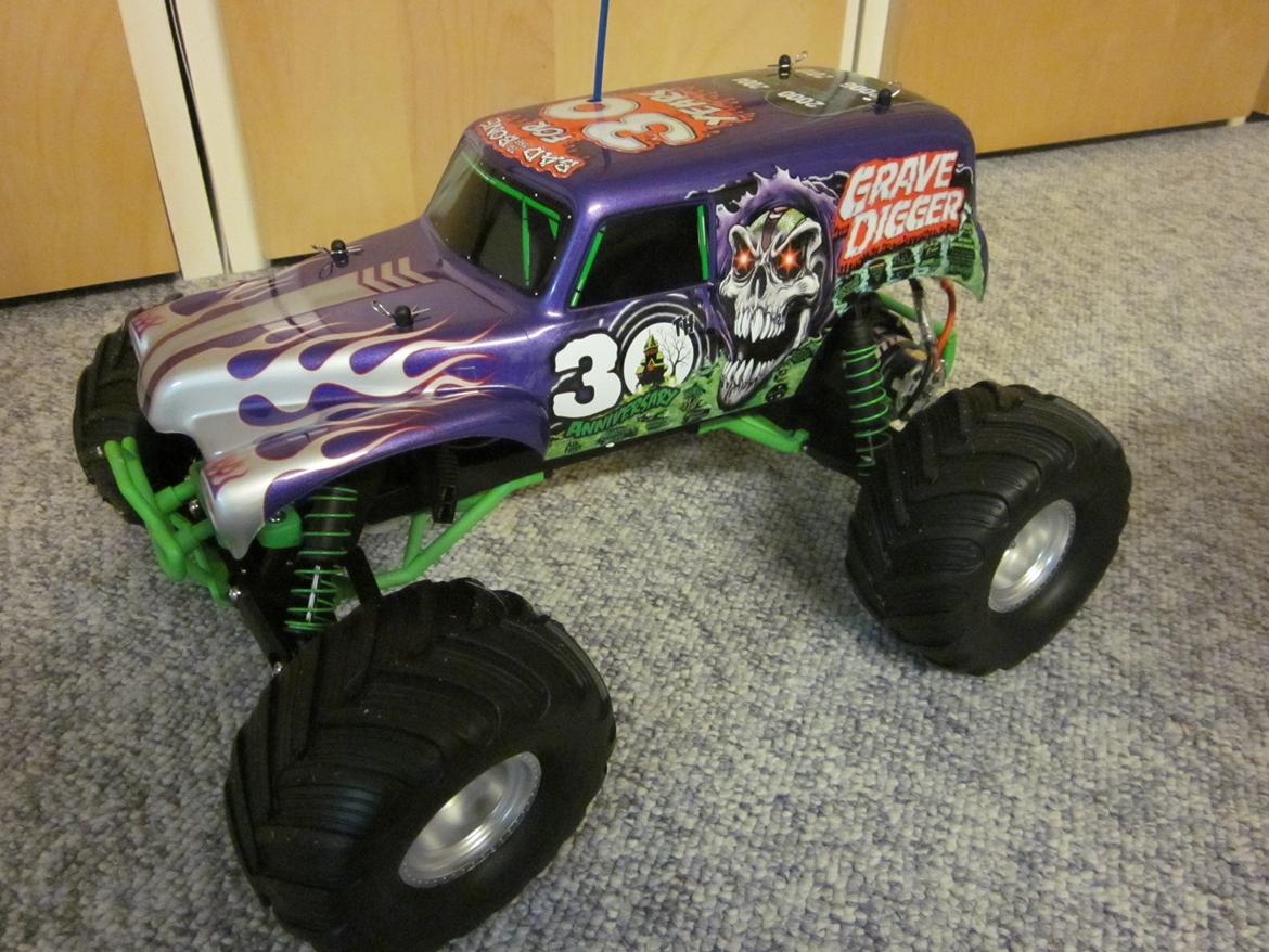 Truck Traxxas Monter Jam Grave Digger billede 1