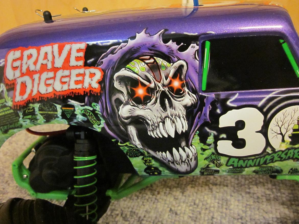 Truck Traxxas Monter Jam Grave Digger billede 4