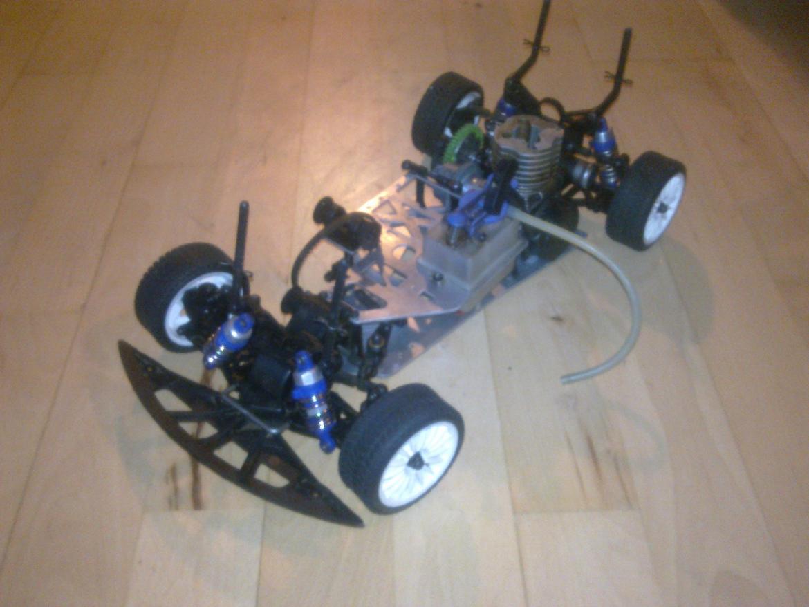 Bil cen gx1 vx-18 2/4 wd rally 1:10 - det var da jeg fik den og havde ordnet den  billede 9