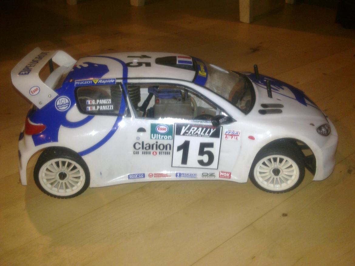 Bil cen gx1 vx-18 2/4 wd rally 1:10 billede 7
