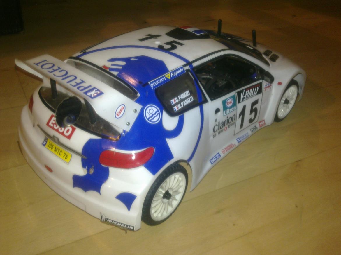 Bil cen gx1 vx-18 2/4 wd rally 1:10 billede 3