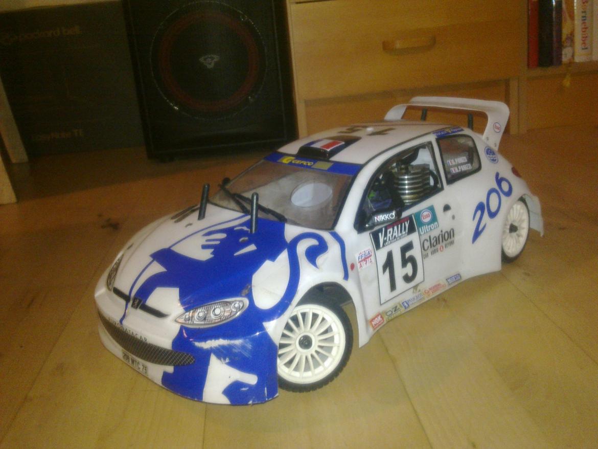 Bil cen gx1 vx-18 2/4 wd rally 1:10 billede 14