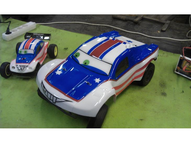 Off-Roader Team losi TLR XXX-SCT - Nyt SC karos til bilen - Fra Cars - Bumle den barske :-) billede 1