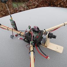 Multirotor Scratch build  [Brændt]
