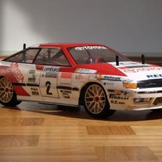 Bil Tamiya TA02 Toyota Celica GT 4