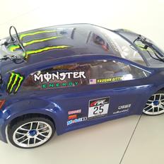 Bil Traxxas Rally 1/16 VXL"SOLGT"