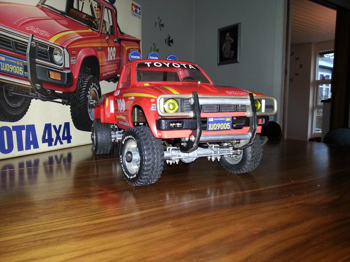 Off-Roader Tamiya Toyota Hilux 4x4 pickup 58028 billede 3