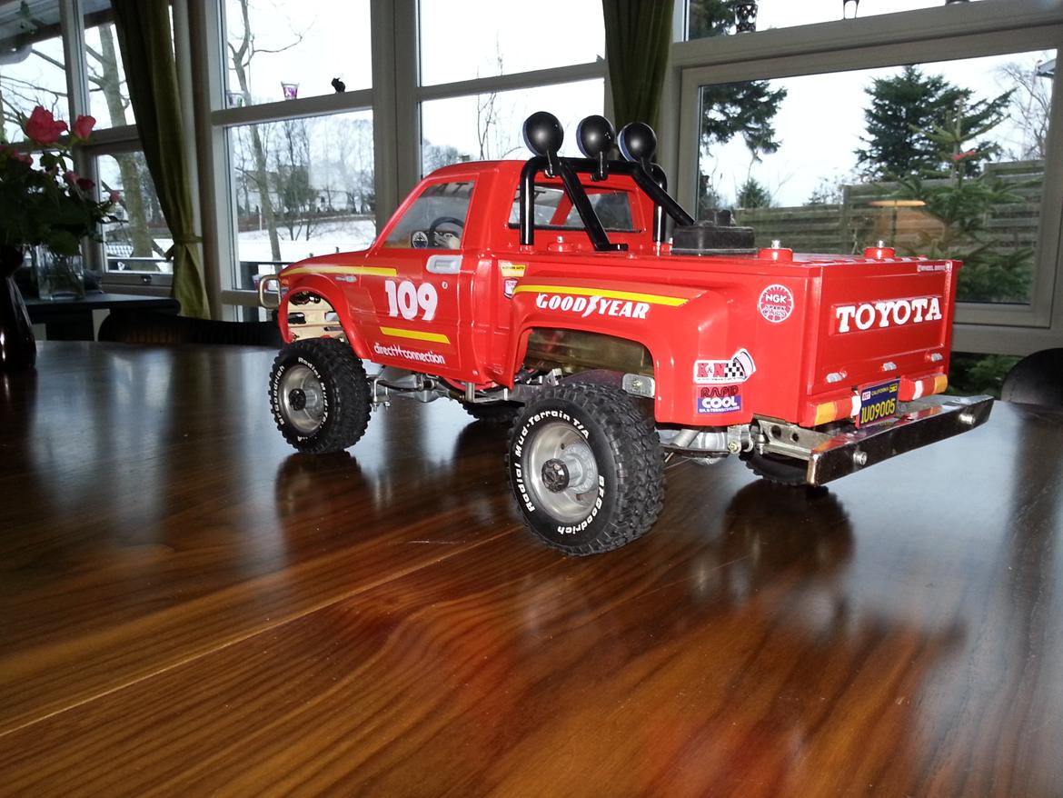 Off-Roader Tamiya Toyota Hilux 4x4 pickup 58028 billede 5