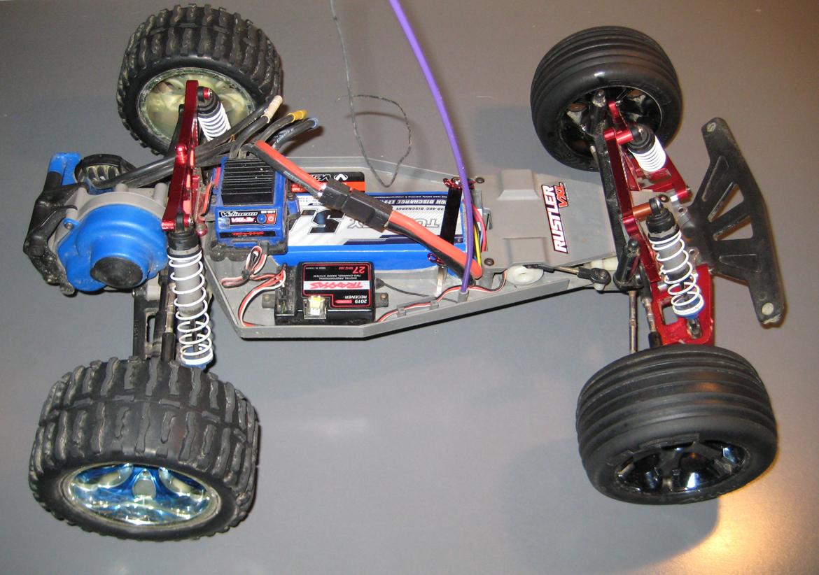 Bil Traxxas Rustler VXL billede 10