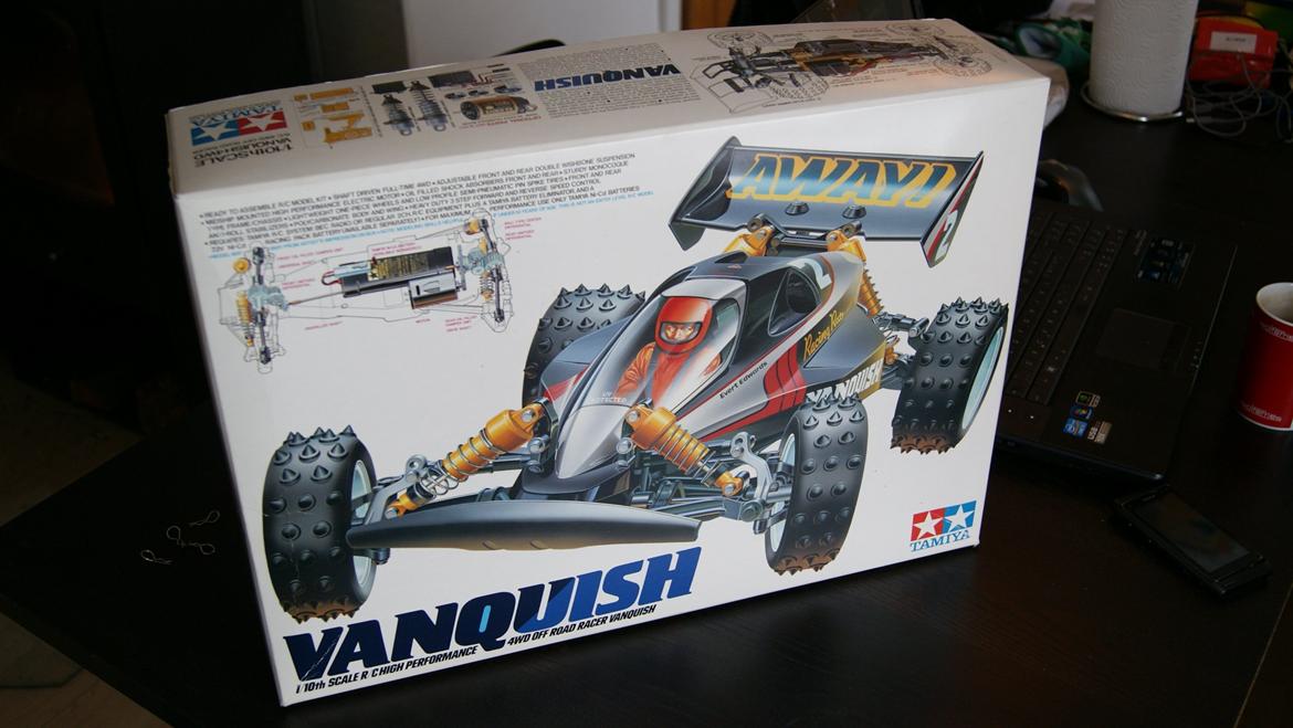 Buggy Tamiya Vanquish - Kit 58076 - Original kasse billede 10