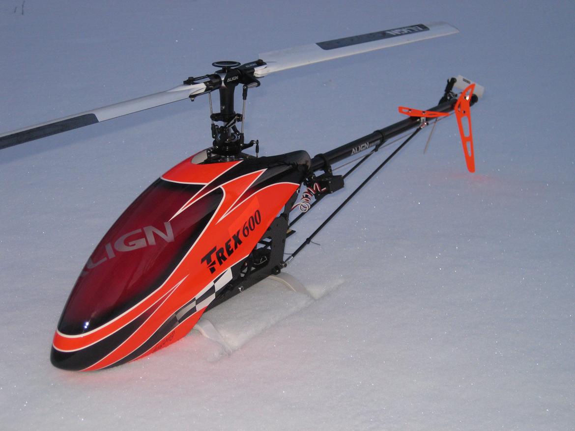 Helikopter T-REX 600 ESP 3GX (solgt) billede 4