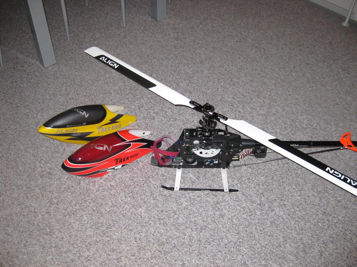 Helikopter T-REX 600 ESP 3GX (solgt) billede 10