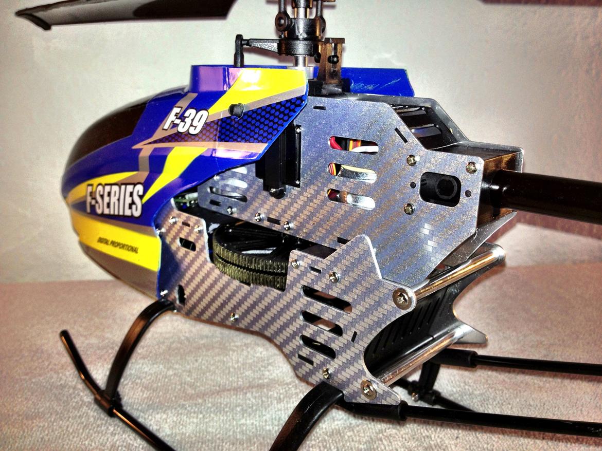 Helikopter F39 Buzzard [Solgt] billede 4