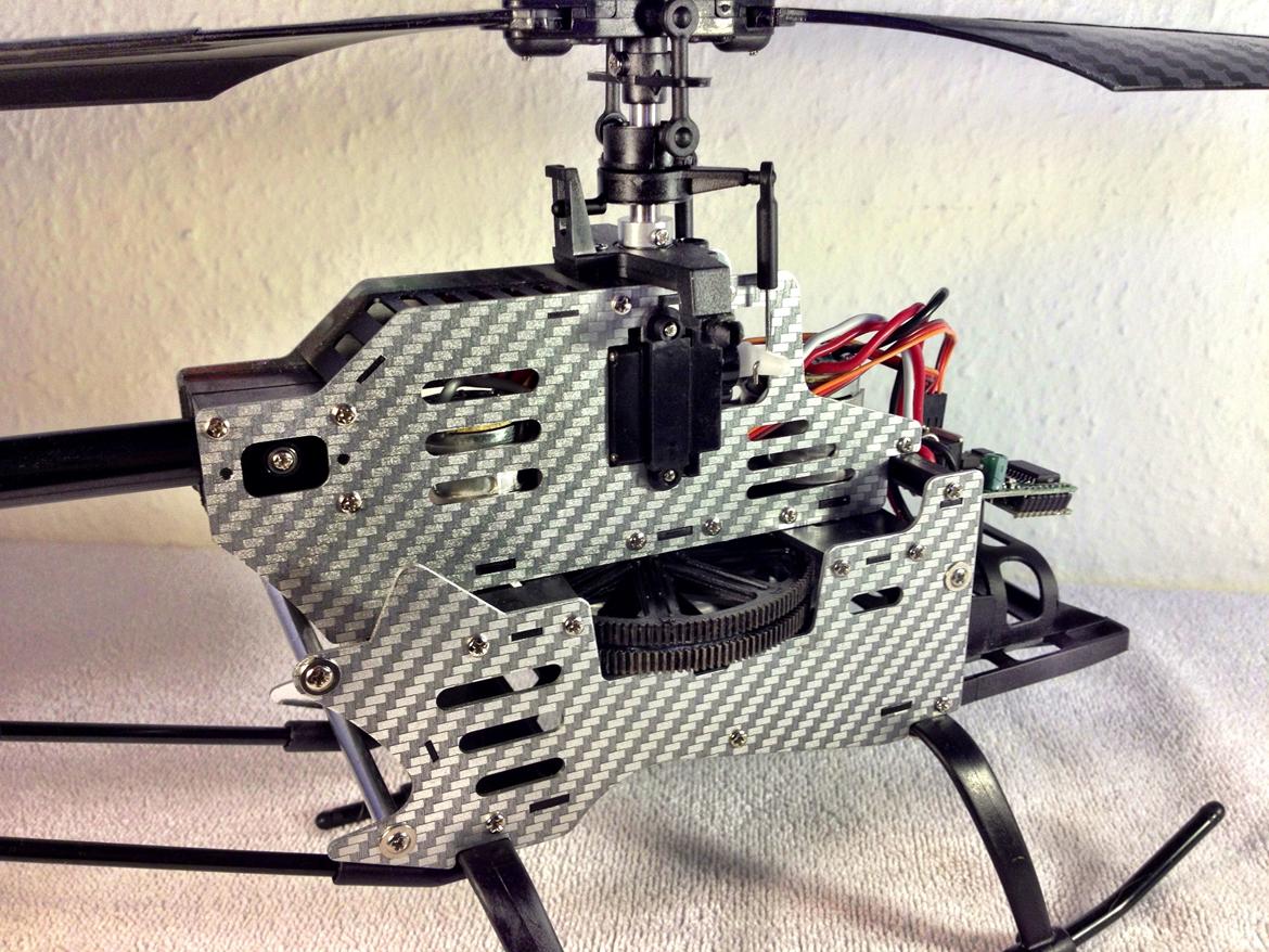 Helikopter F39 Buzzard [Solgt] billede 11