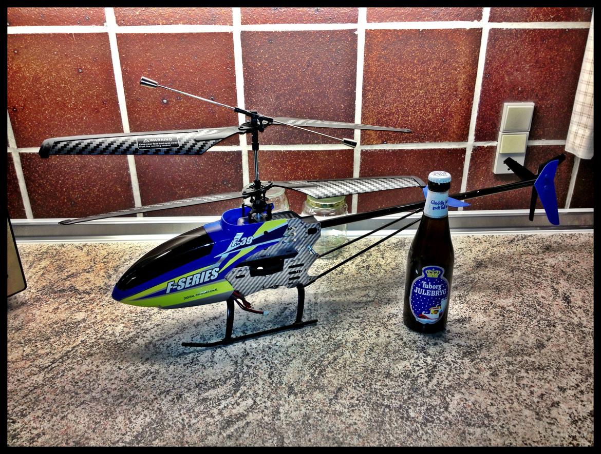 Helikopter F39 Buzzard [Solgt] billede 19
