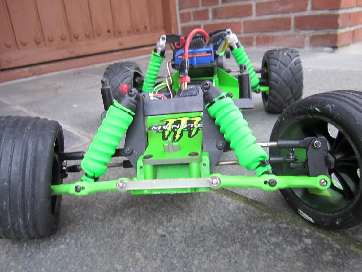 Buggy Traxxas Rustler VXL*Monster Energy Edition* billede 5