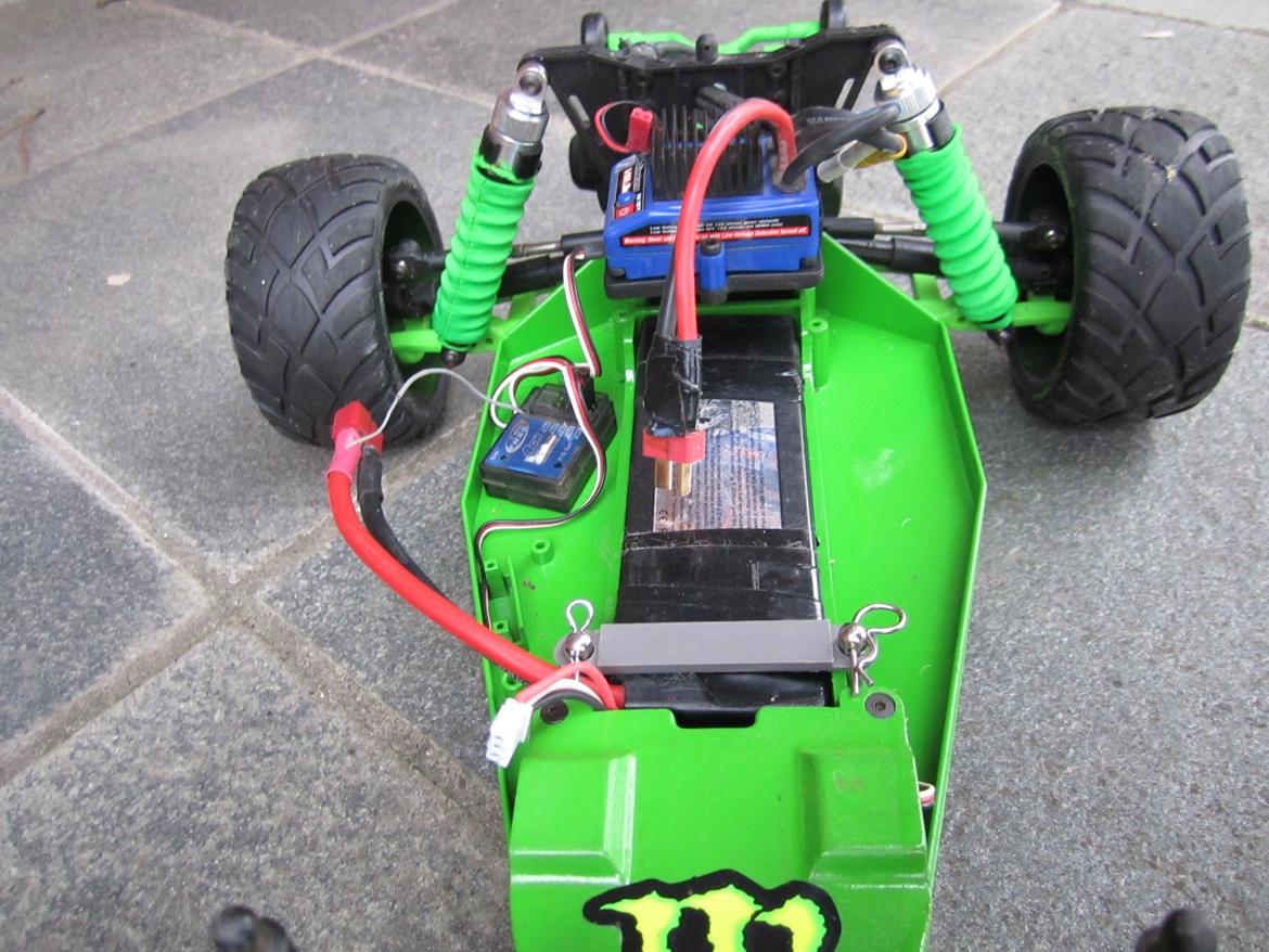 Buggy Traxxas Rustler VXL*Monster Energy Edition* billede 6