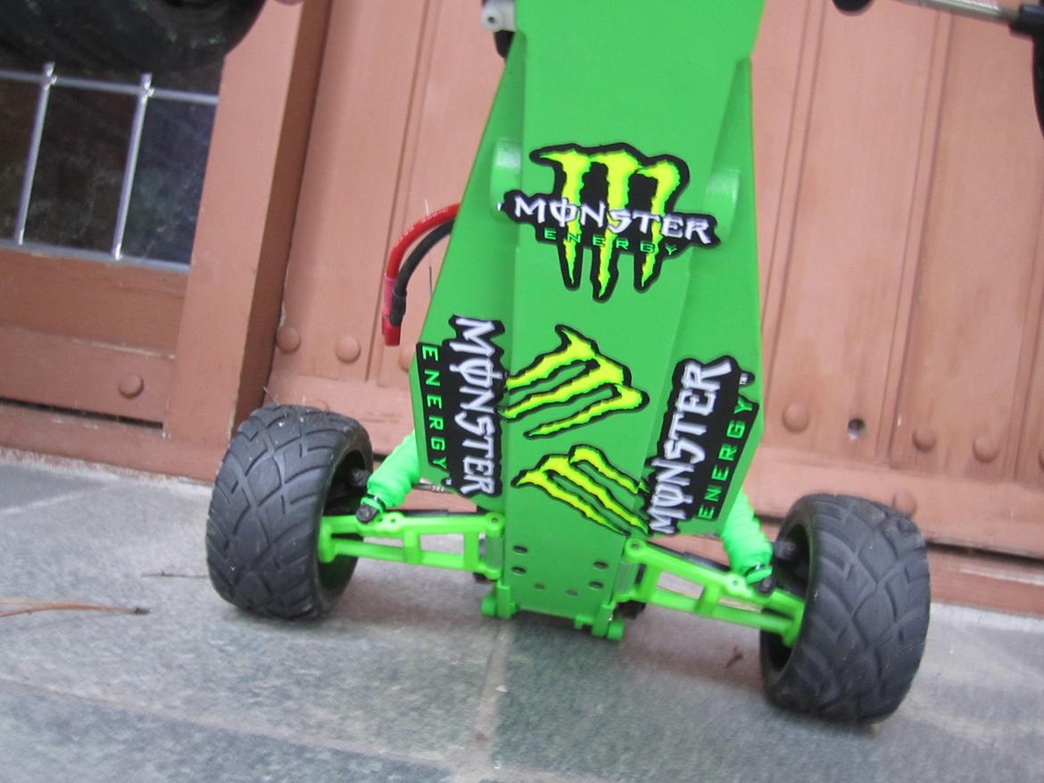 Buggy Traxxas Rustler VXL*Monster Energy Edition* billede 1