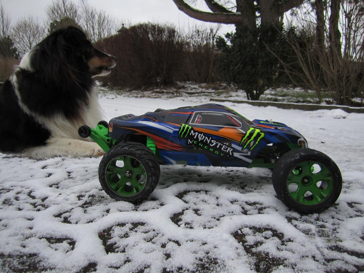 Buggy Traxxas Rustler VXL*Monster Energy Edition* billede 10