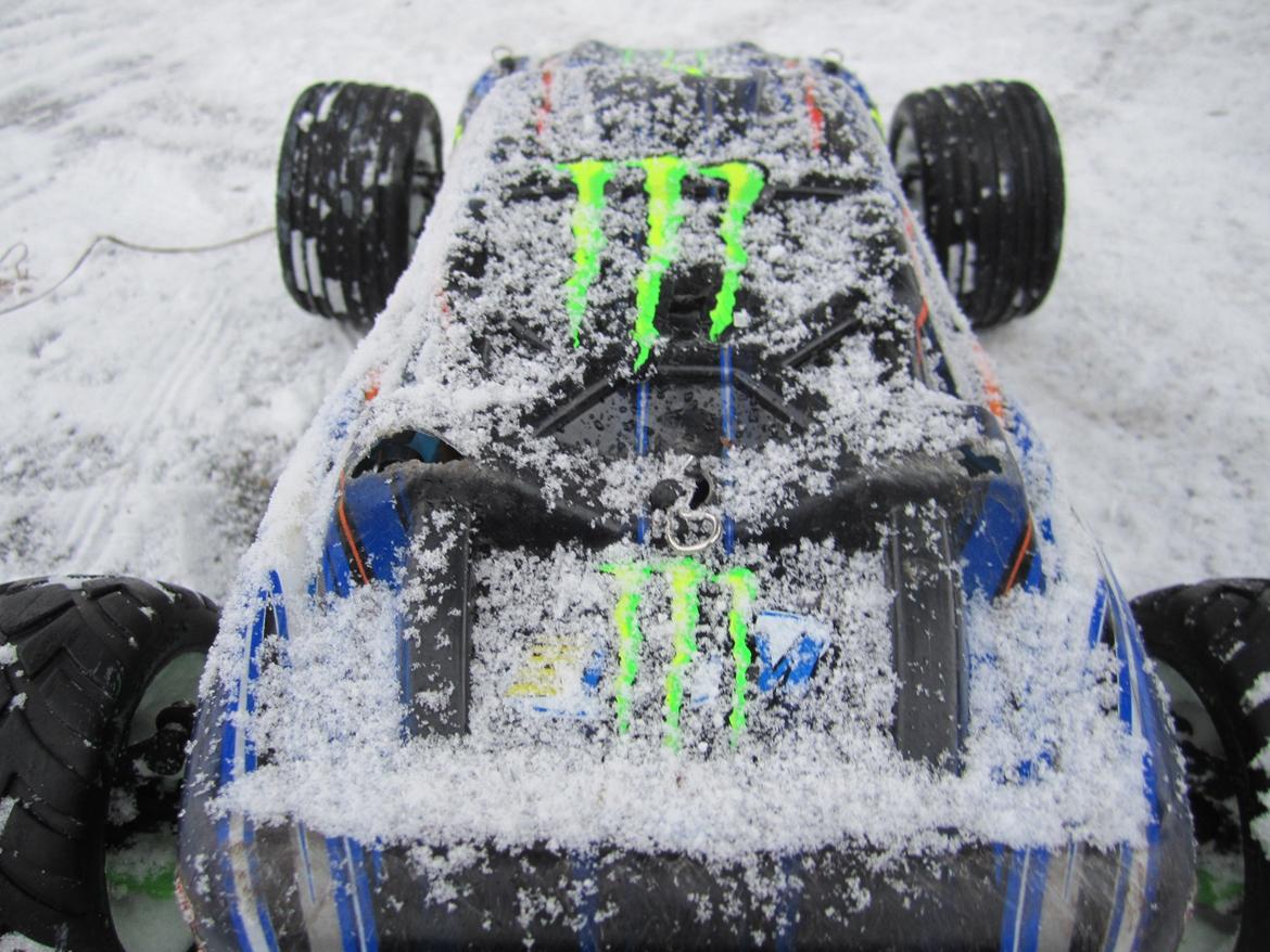 Buggy Traxxas Rustler VXL*Monster Energy Edition* billede 12