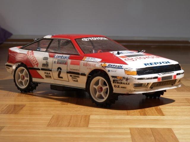 Bil Tamiya TA02 Toyota Celica GT 4 billede 6