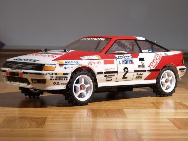 Bil Tamiya TA02 Toyota Celica GT 4 billede 8