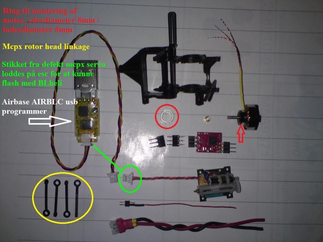 Helikopter Blade nano cpx billede 2