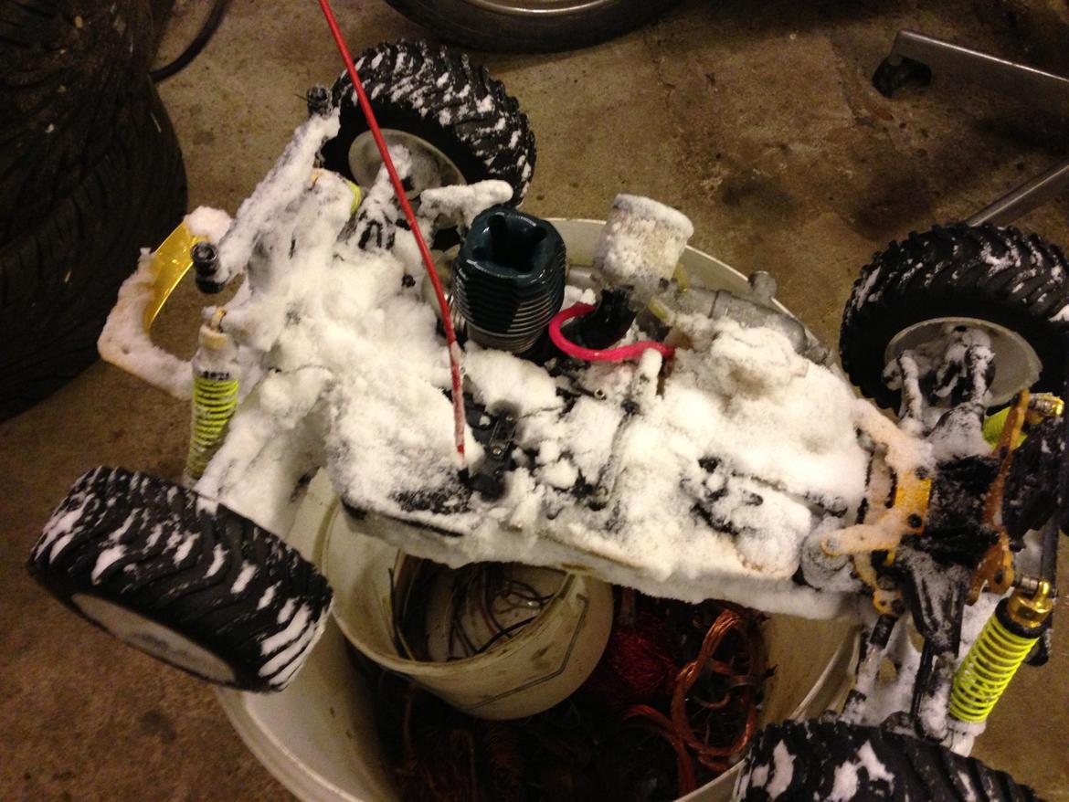 Off-Roader Sinyih 4x4 - Efter en tur ude i sneen .  billede 11