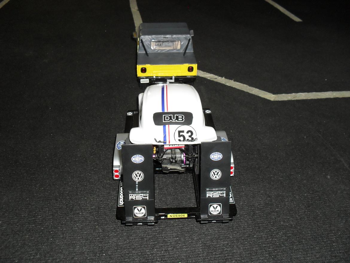Bil vw Herbie baja buggy (1/18 hpi micro rs4) billede 11