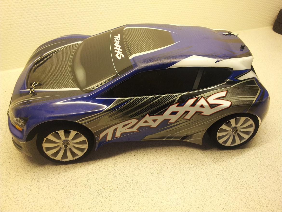 Bil Traxxas Rally 1/16 VXL"SOLGT" billede 2