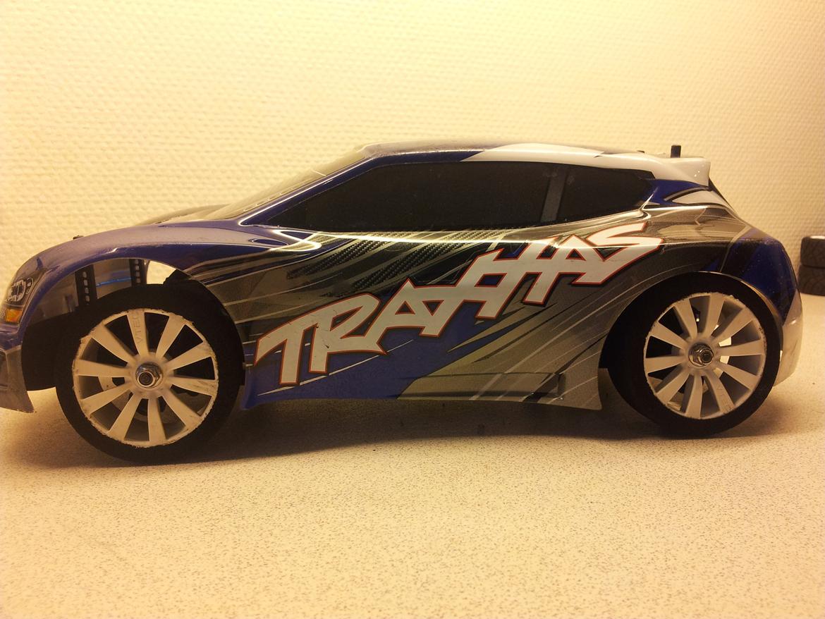 Bil Traxxas Rally 1/16 VXL"SOLGT" billede 3