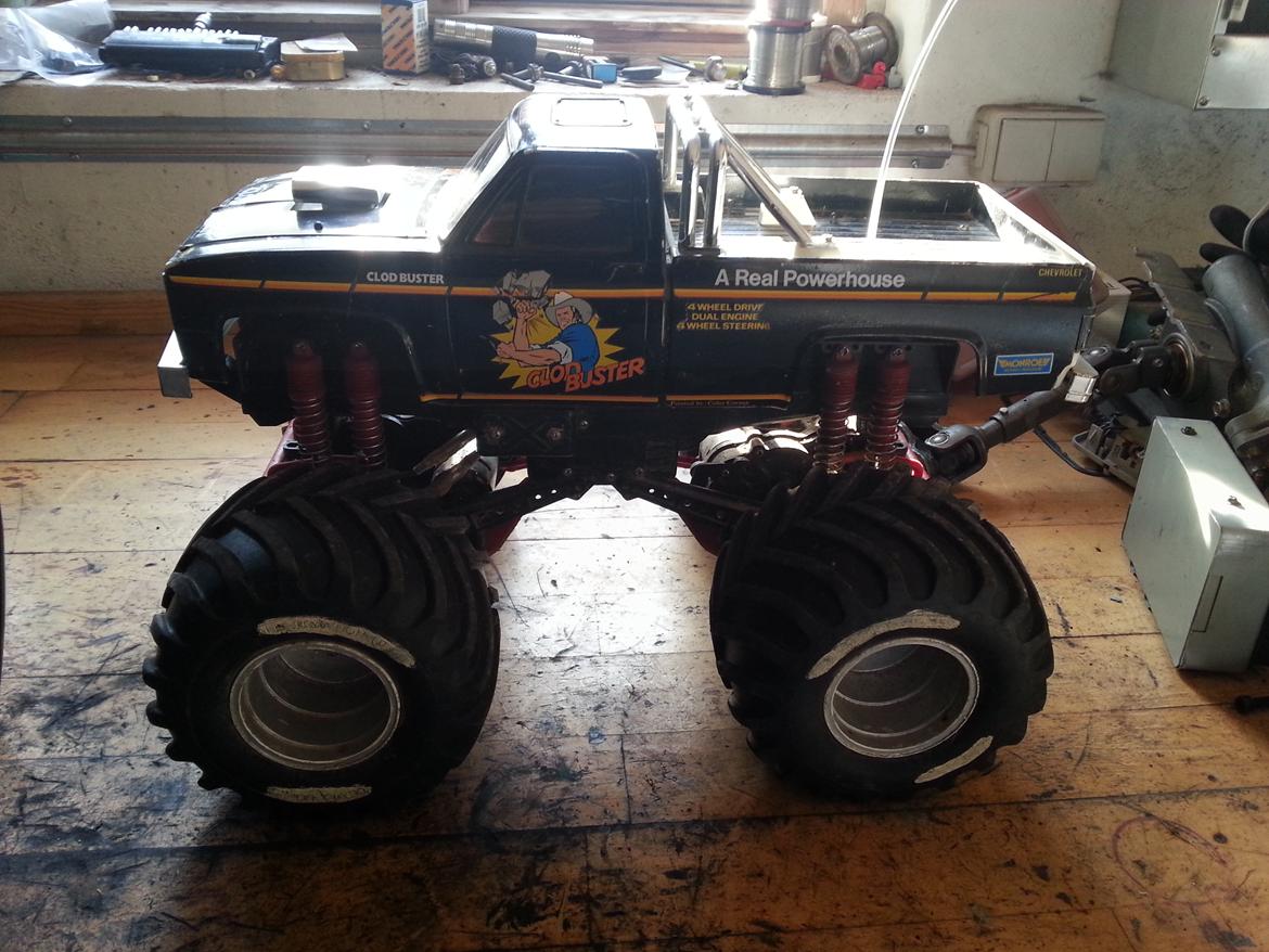 Off-Roader Tamiya Clodbuster billede 2