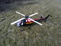 Helikopter BO-105 mil. graupner